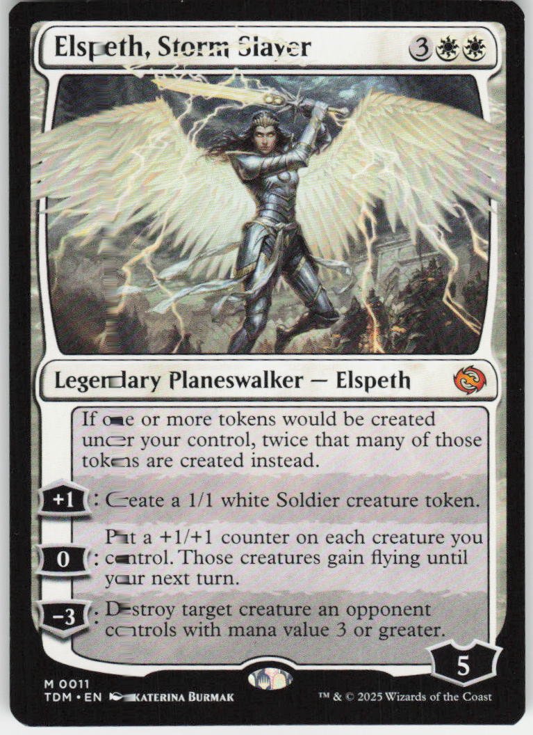 Elspeth, Storm Slayer M Tarkir: Dragonstorm 11 NM