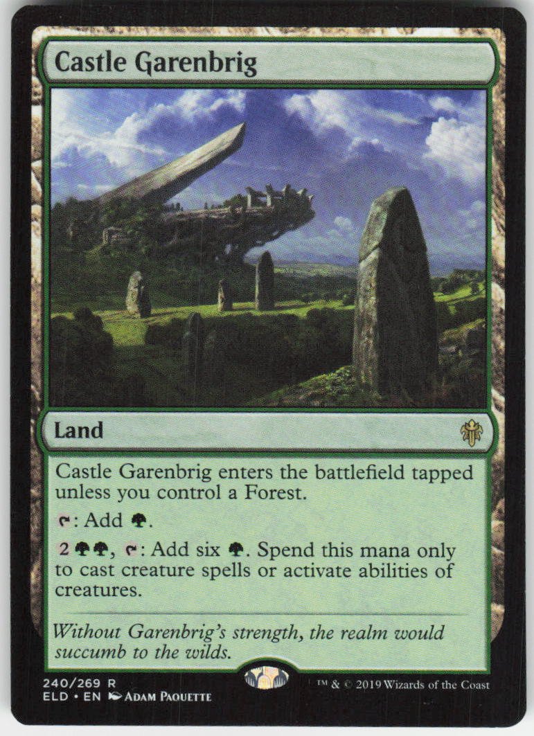 Castle Garenbrig R Throne of Eldraine 240 NM
