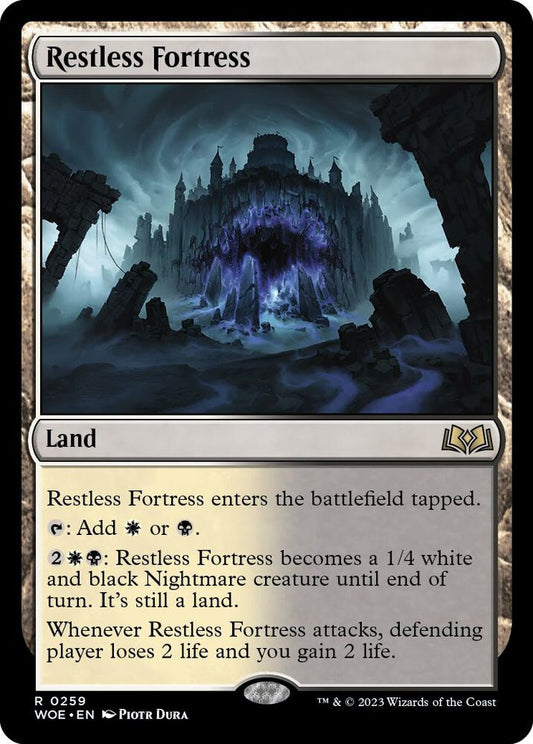 Restless Fortress 259 Rare Wilds of Eldraine NM/M