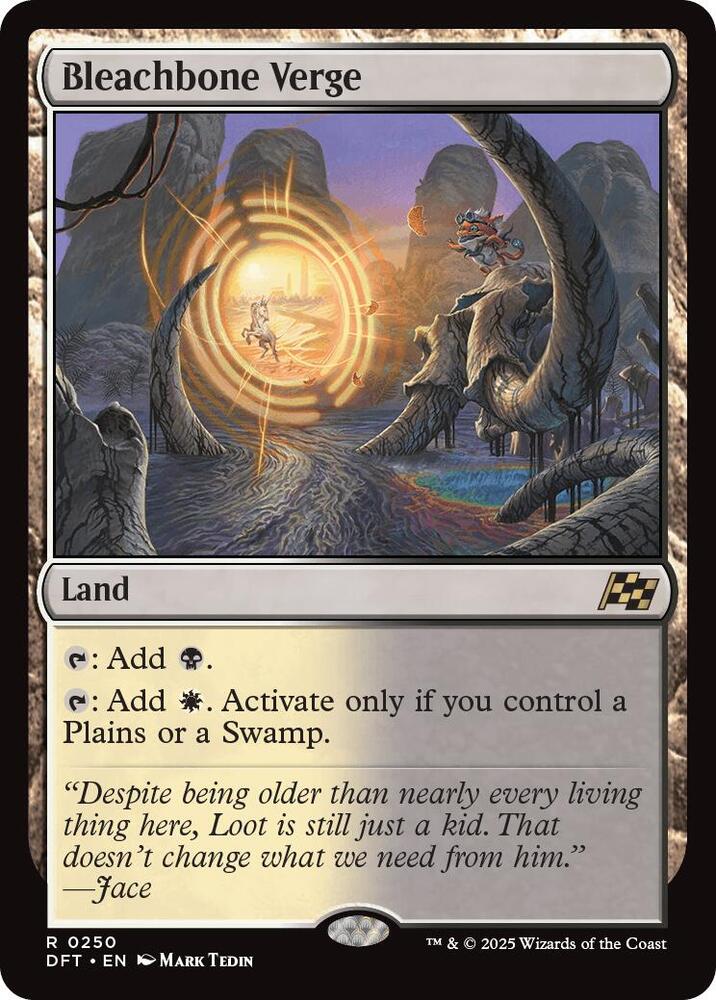 Bleachbone Verge 250 Rare Aetherdrift NM/M