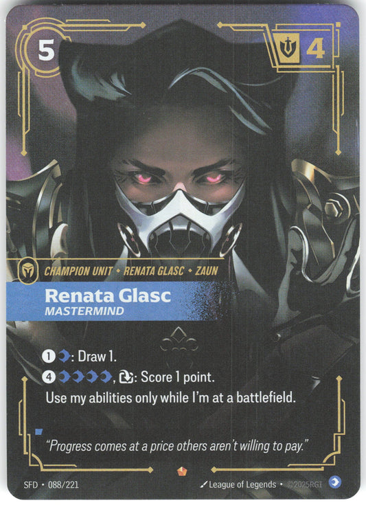 Renata Glasc - Mastermind Epic Spiritforged 088/221 NM
