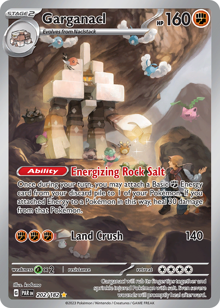 Garganacl 202/182 Illustration Rare Paradox Rift NM/M