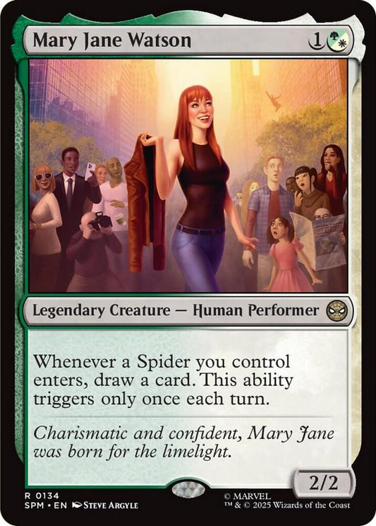 Mary Jane Watson 134 Rare Marvel's Spider-Man NM/M