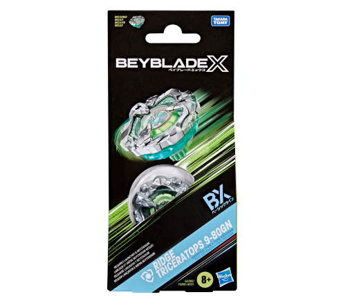 Beyblade X - Ridge Triceratops 9-80GN Booster Pack Set