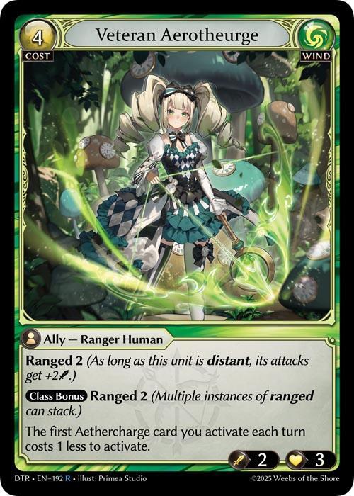 Veteran Aerotheurge 192 Rare Distorted Reflections NM