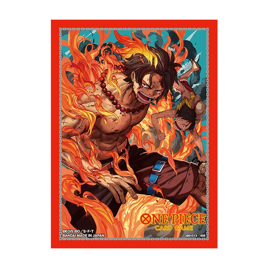 One Piece Card Game TCG+ Limited Edition Vol 5 Official Sleeves - Portgas.D. Ace