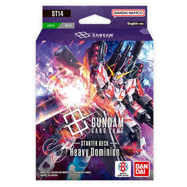 Gundam Card Game: Starter Deck Display – Heavy Dominion [ST14]