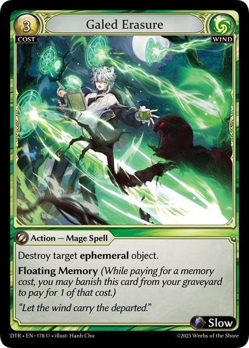 Galed Erasure 178 Uncommon Distorted Reflections NM