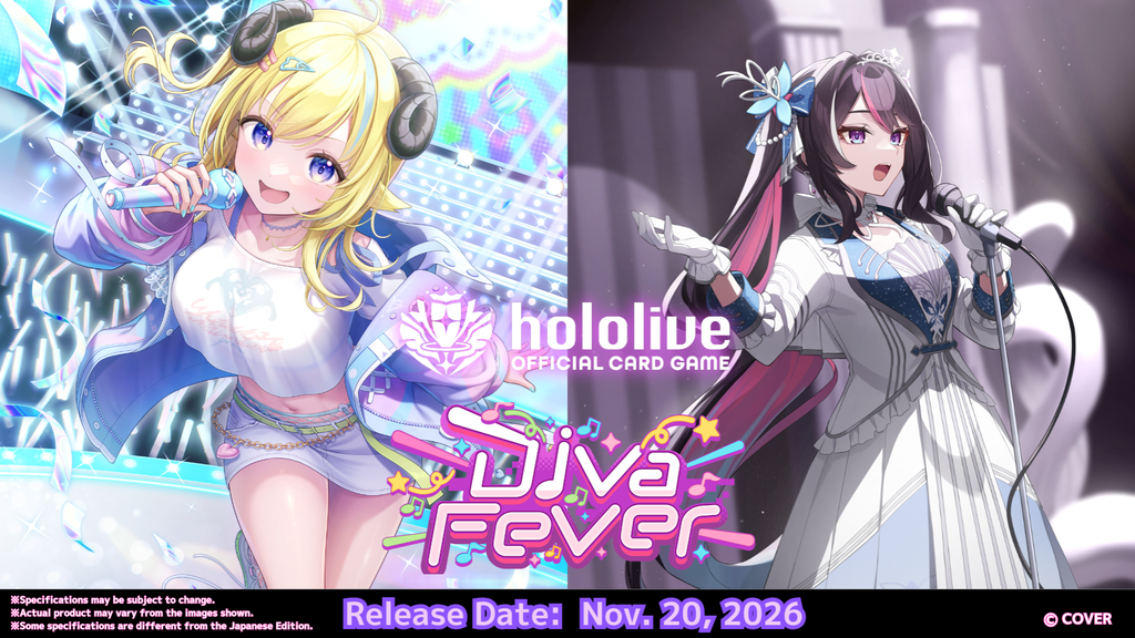 PREORDER: [hololive OFFICIAL CARD GAME] hBP07e Diva Fever - Booster Box