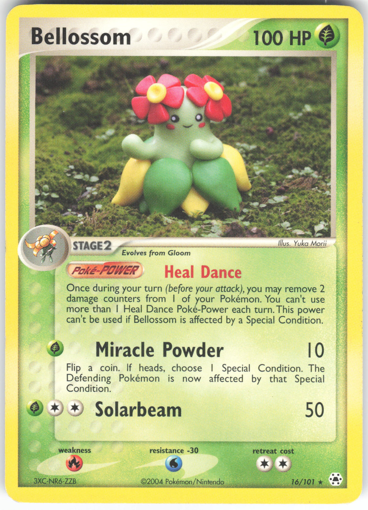 Bellossom 16/101 Rare Hidden Legends MP