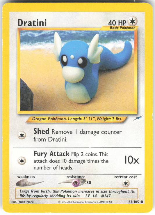 Dratini 63/105 Common Neo Destiny Unlimited MP
