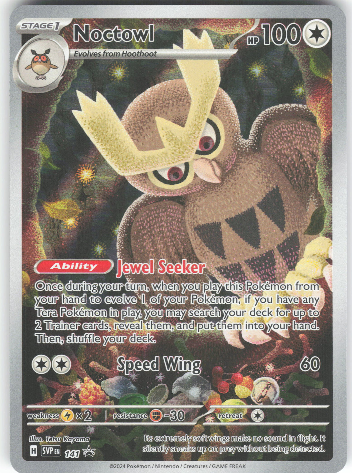 Noctowl 141 Promo Scarlet & Violet Promo Holo LP