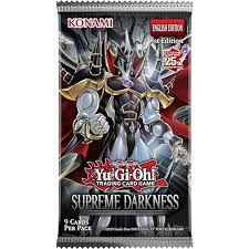 Yu-Gi-Oh! TCG Supreme Darkness - 9 x Card Booster Pack