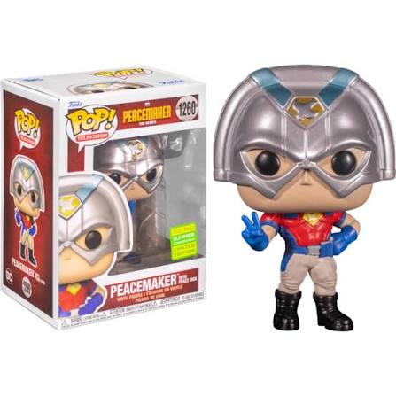 Peacemaker (2022) - Peacemaker with Peace Sign Pop! Vinyl Figure (2022 Summer Convention Exclusive)