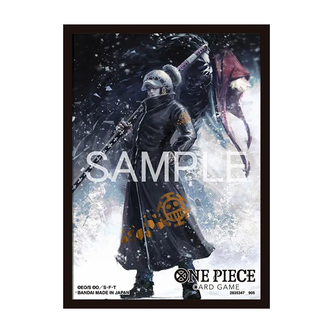 One Piece Card Game Exclusive: Official Card Sleeve TCG+ Store Edition Vol.6 - Trafalgar Law
