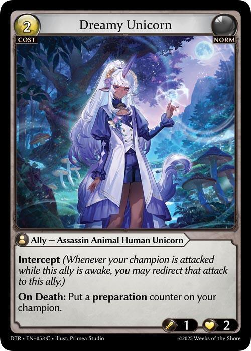 Dreamy Unicorn 053 Common Distorted Reflections NM