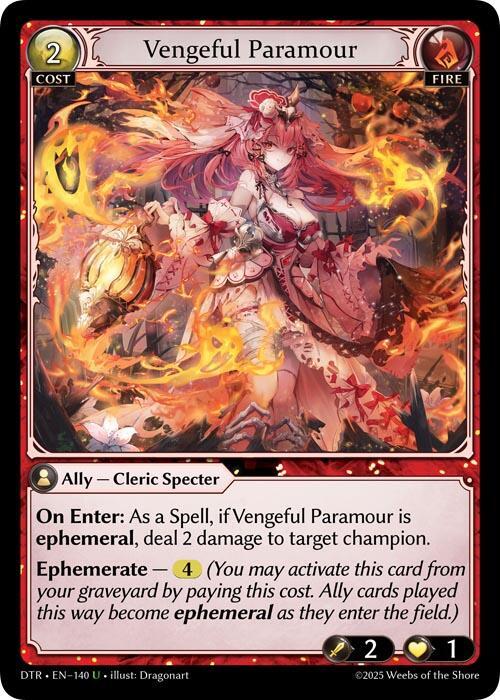 Vengeful Paramour 140 Uncommon Distorted Reflections NM