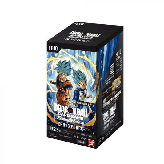 [Japanese] Cross Force [FB-10] Dragon Ball Card Game Fusion World Booster Box