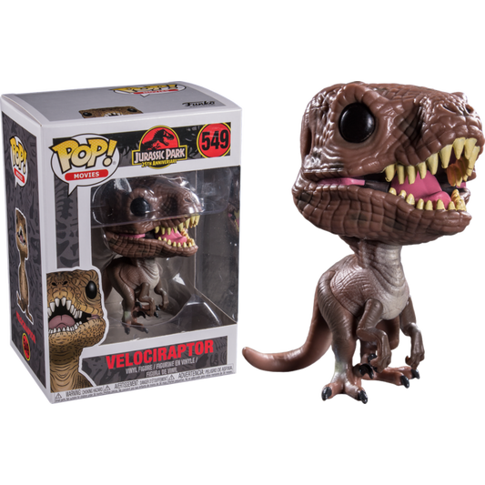 Velociraptor Jurassic Park 25th Anniversary Pop! Vinyl Figure