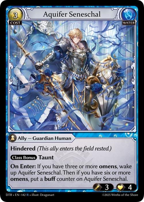 Aquifer Seneschal 142 Rare Distorted Reflections NM