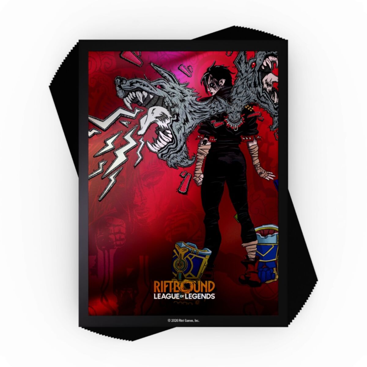 Riftbound: League of Legends TCG – Sleeves – Unleashed: Vi, Piltover Enforcer