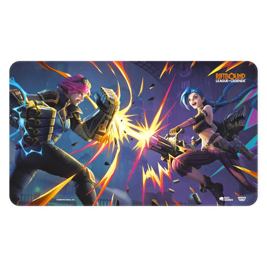 Riftbound: League of Legends TCG – Playmat – Vendetta: Vi vs Jinx