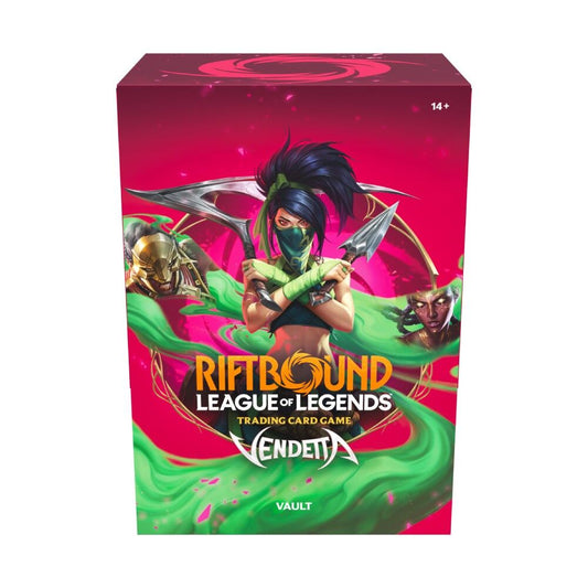 PREORDER: Riftbound: League of Legends TCG Vault – Vendetta
