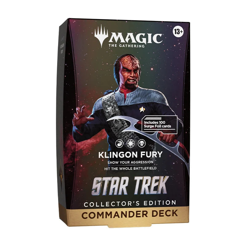 PREORDER: Star Trek | Magic the Gathering Collector Commander Deck -  Klingon Fury