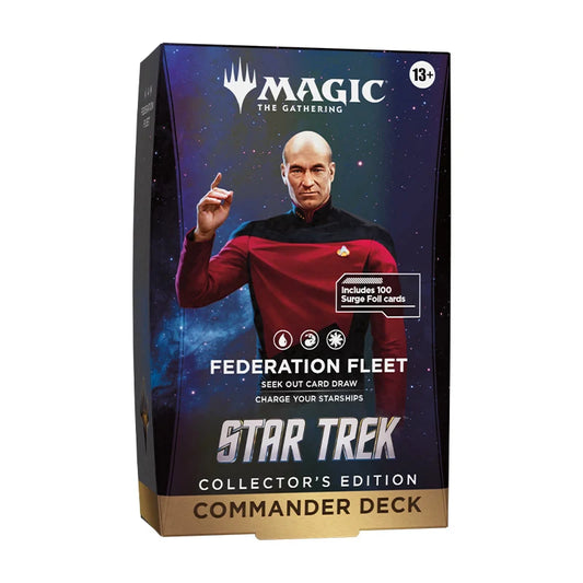PREORDER: Star Trek | Magic the Gathering Collector Commander Deck -  Federation Fleet