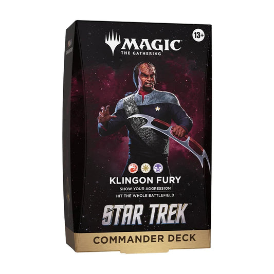 PREORDER: Star Trek | Magic the Gathering Commander Deck -  Klingon Fury
