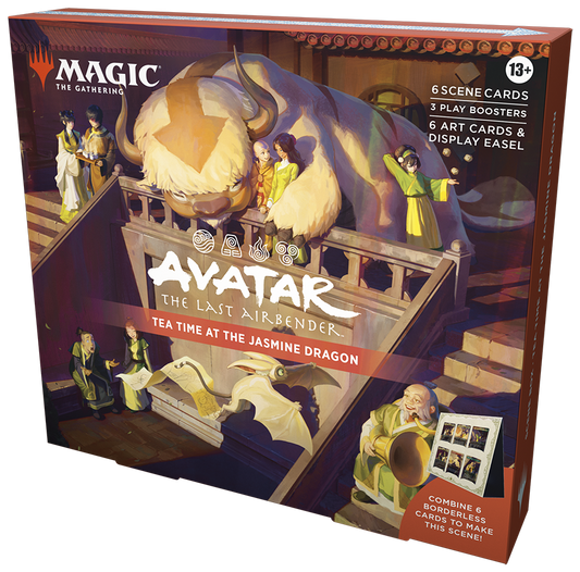 PREORDER Magic: The Gathering | Avatar: The Last Airbender Scene Box - Tea Time at the Jasmine Dragon