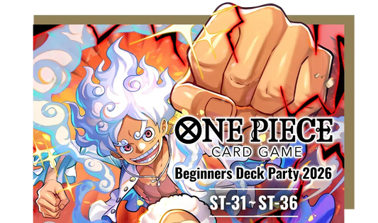 Raptor Games - One Piece Card Game - Beginners Deck Party ST31-ST36