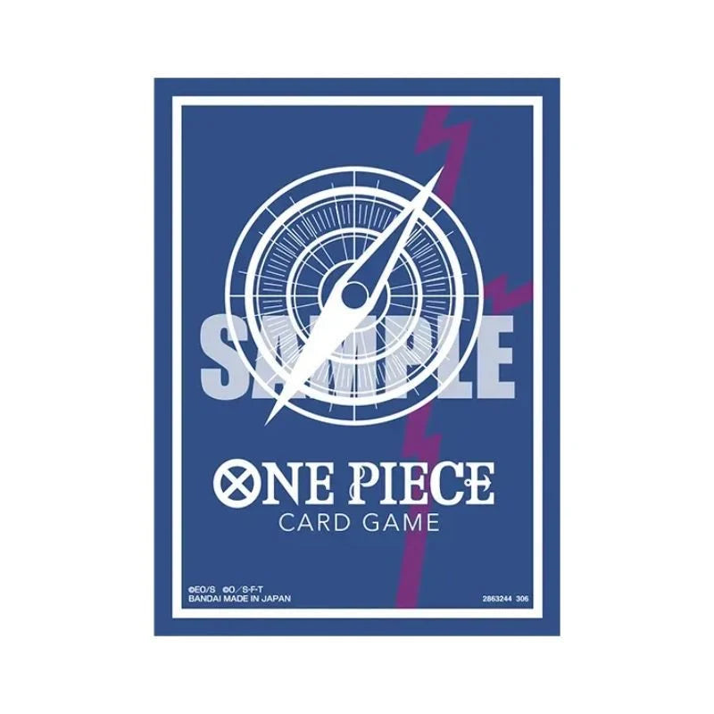 One Piece TCG Official Sleeves Series 16 Standard Blue Ver. Rocks.D.Xebec
