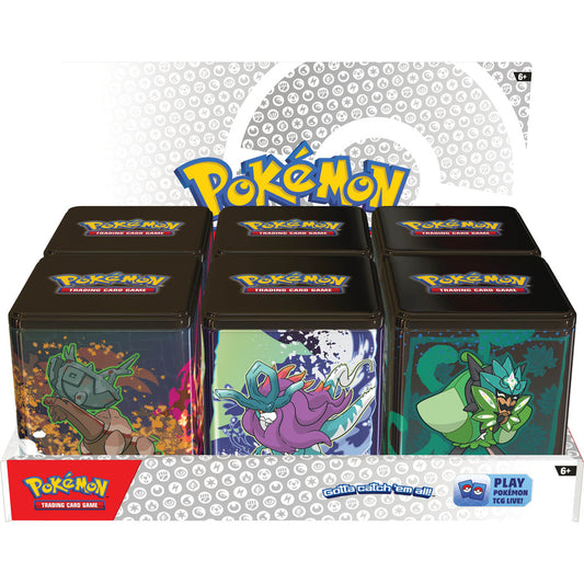 Pokemon TCG: Stacking Tins (Q1 2025) Assorted