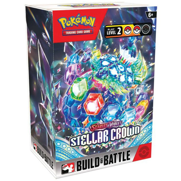 Pokemon TCG: Scarlet and Violet Stellar Crown Build and Battle box