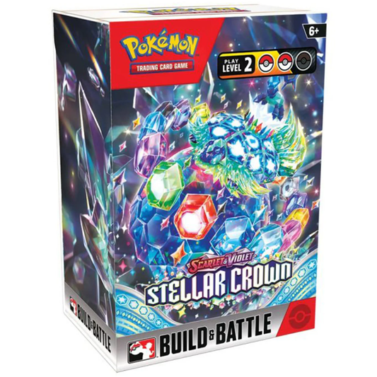 Pokemon TCG: Scarlet and Violet Stellar Crown Build and Battle box