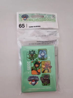 Pokemon Center: London EUIC 2025 Ogerpon Exclusive Sleeves