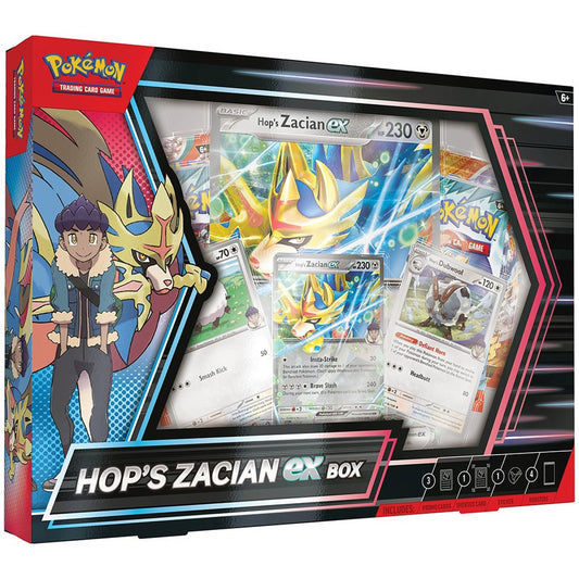 Pokemon TCG: Hop's Zacian Ex Box