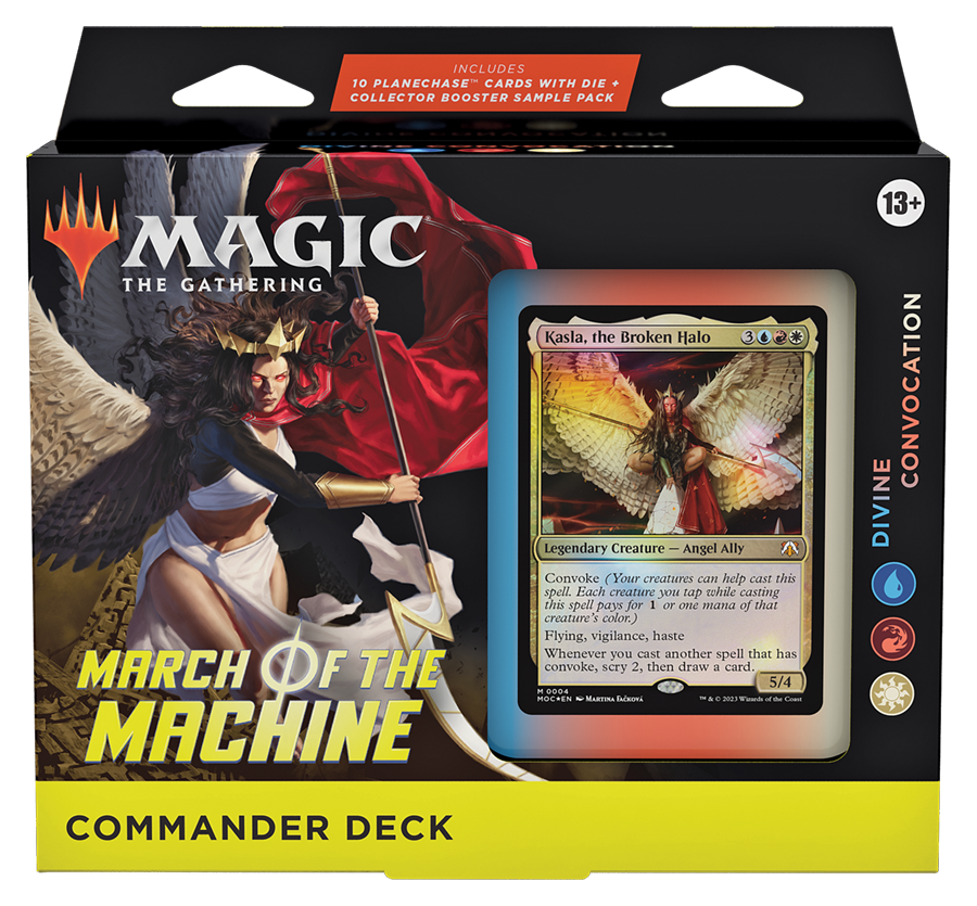 Magic the Gathering: March of the Machine Divine Convocation Commander Deck