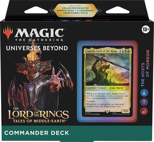 Magic: The Gathering - The Lord of the Rings: Tales of Middle-earth - The Hosts of Mordor (Blue-Black-Red)