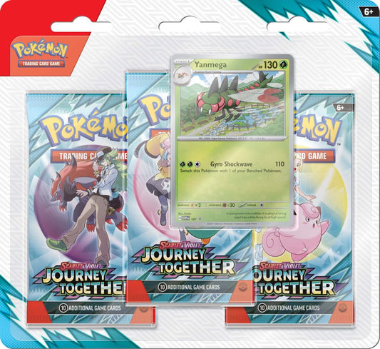 Pokemon TCG: Scarlet & Violet - Journey Together Three Booster Blister