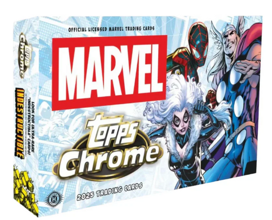 2025 Topps Chrome Marvel Hobby Box