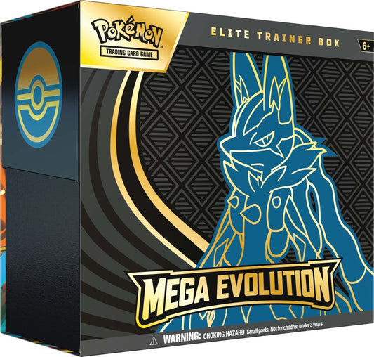 Pokemon TCG: Mega Evolution Elite Trainer Box - Mega Lucario