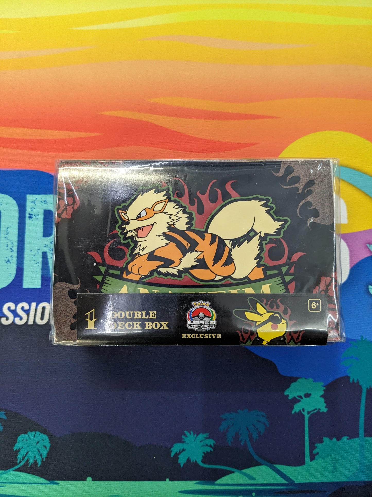 POKEMON CENTER Anaheim World Championship 2025 Arcanine Double Deck Box