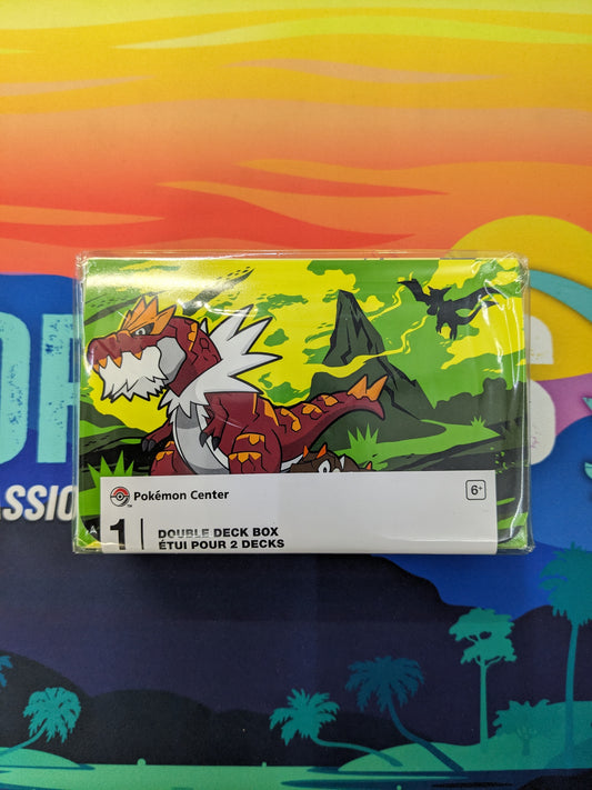 POKEMON CENTER Tyrantrum Double Deck Box
