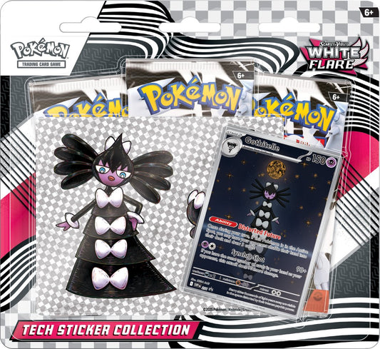 Pokemon TCG: Scarlet & Violet— White Flare Tech Sticker Collection