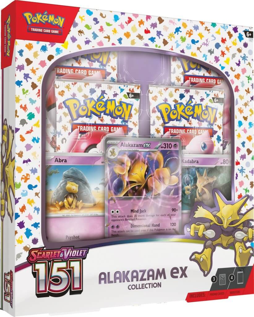 POKEMON TCG Scarlet & Violet 151 Collection — Alakazam ex