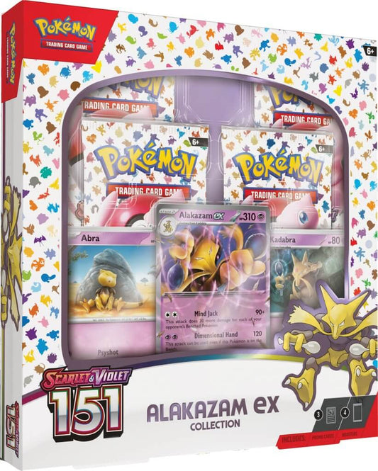 POKEMON TCG Scarlet & Violet 151 Collection — Alakazam ex
