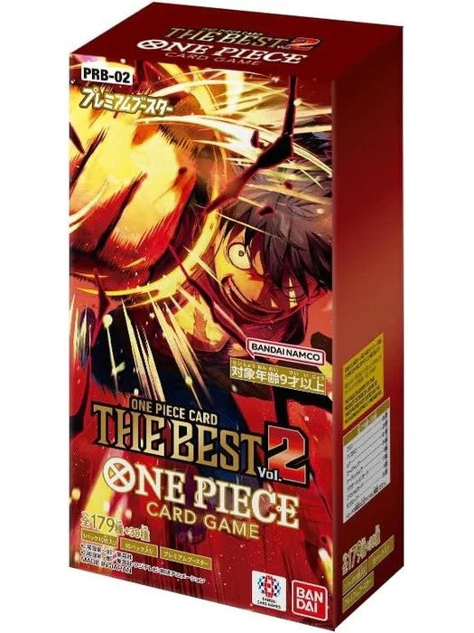 [Japanese] The Best [PRB-02] One Piece Card Game Booster Box