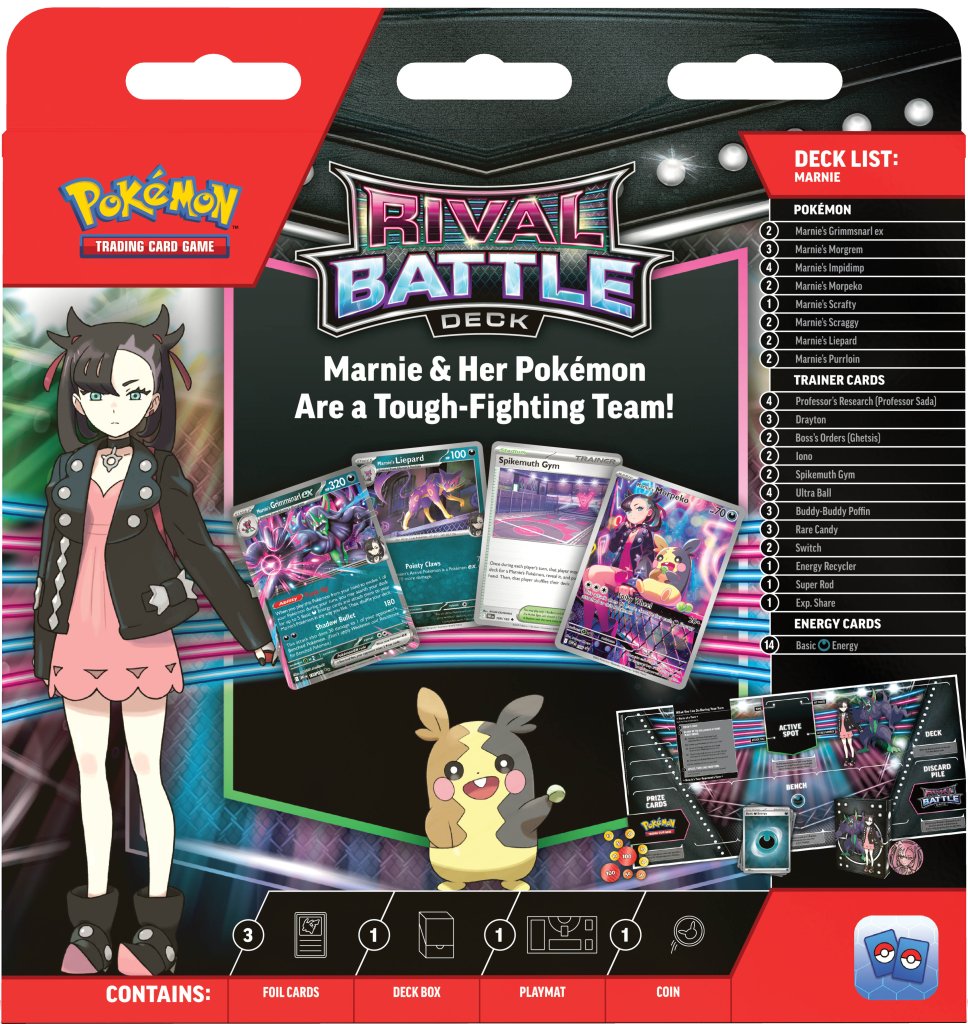 Pokemon TCG: Rival Battle Deck— Marnie